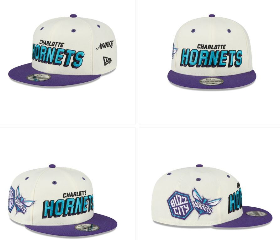 2023 NBA Charlotte Hornets Hat TX 2023320